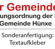 7_Textaufkleber_Referenz_Huenxe-Schulhof-Wappen